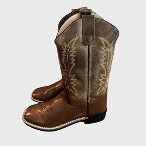 Old West Kids Cowboy Boots • NEW with TAGS •